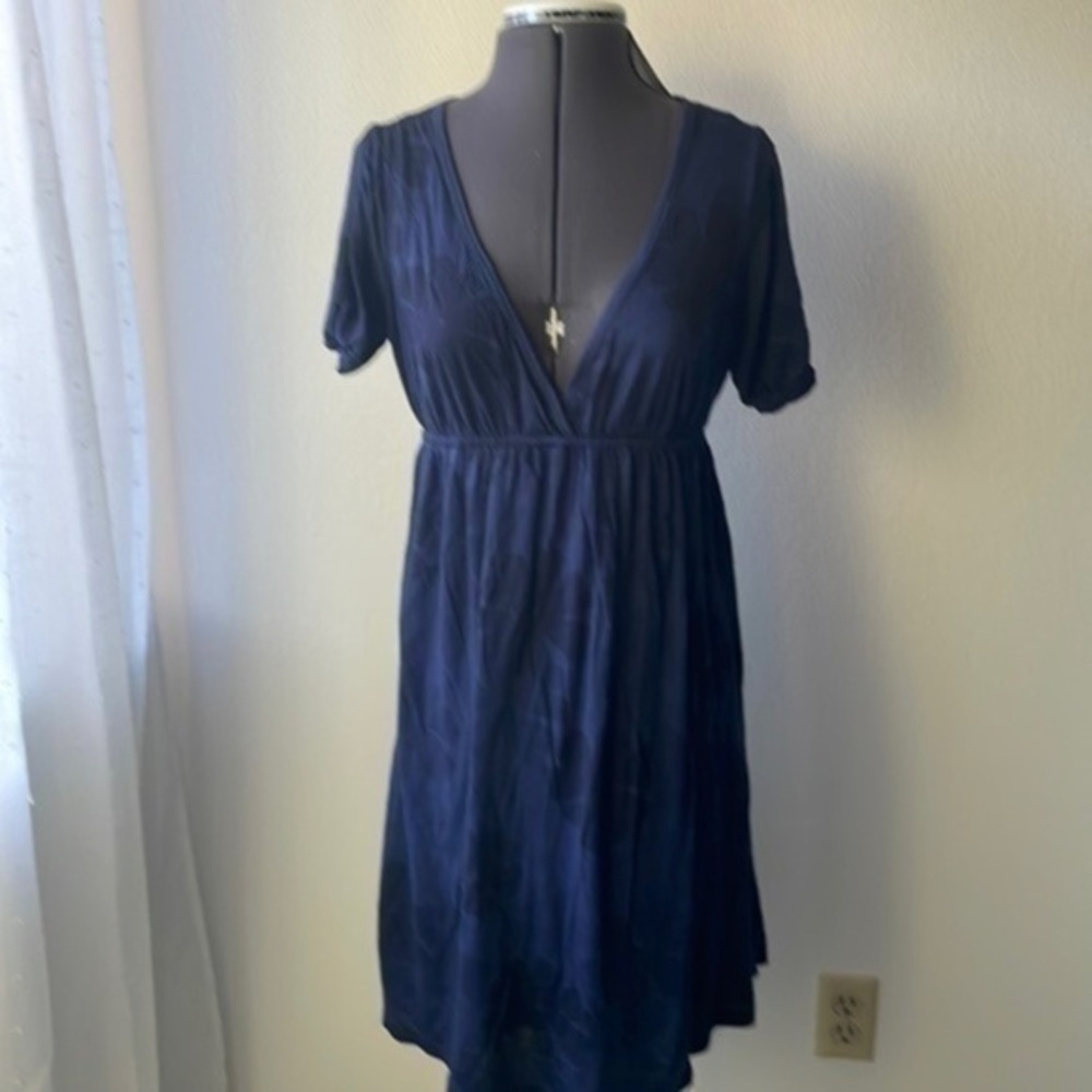 Splendid dress size medium navy Pima cotton